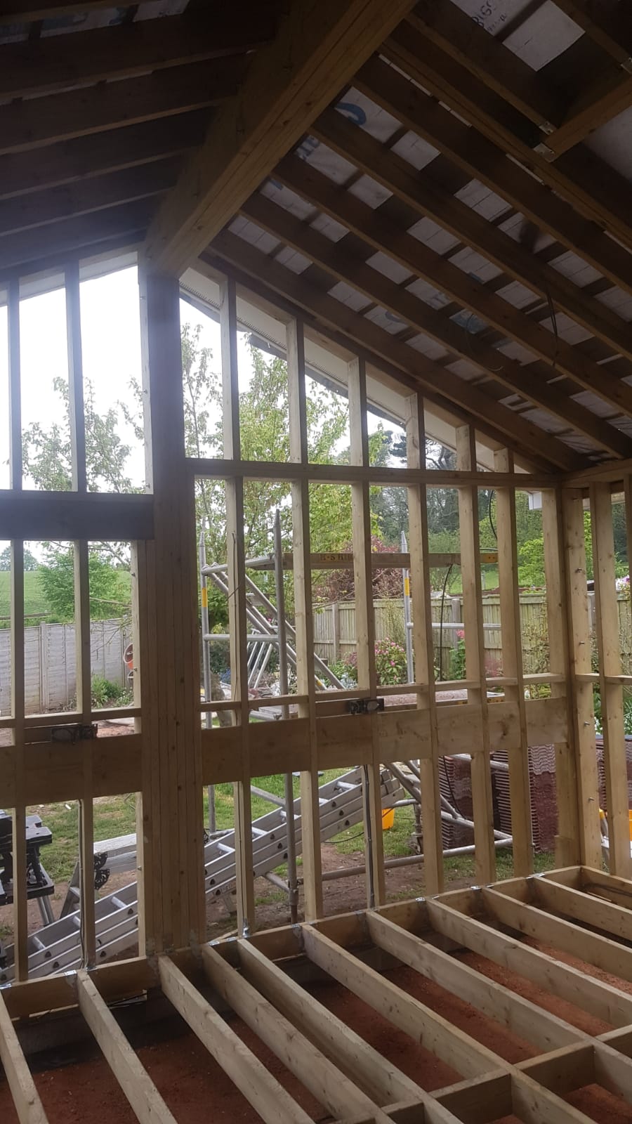 Timber Frame Extension » Teign Designs